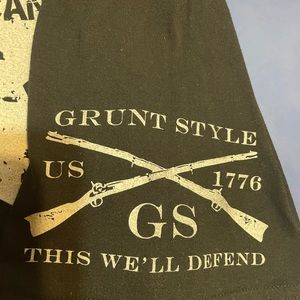 6 men’s grunt style T-shirt’s